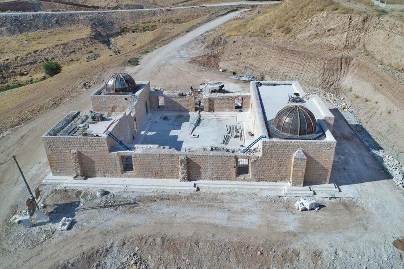 Hasankeyf’te iki önemli tarih yeni yerlerinde Hasankeyf’te iki önemli tarih yeni yerlerinde